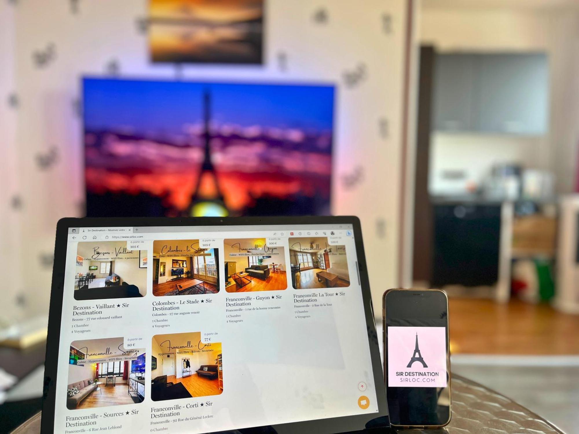 Appartement Fossati - Confort - 5mn A Pied Du Centre #sirdest Franconville (Val-d'Oise)